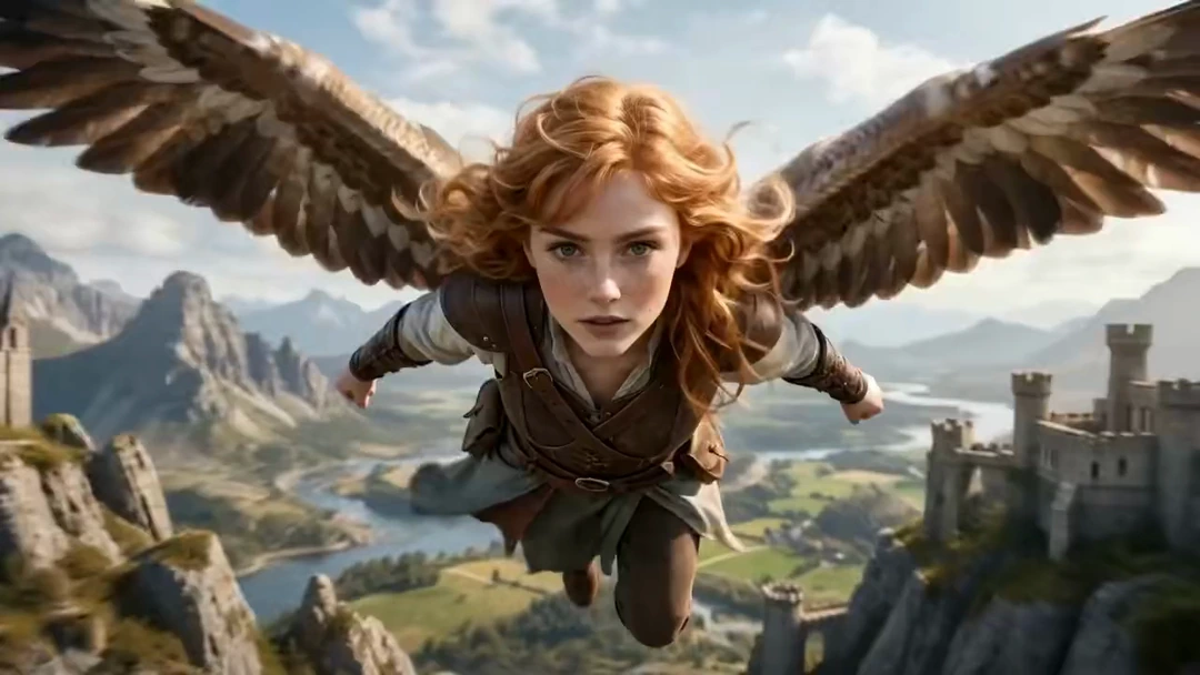 Angel Takes Flight