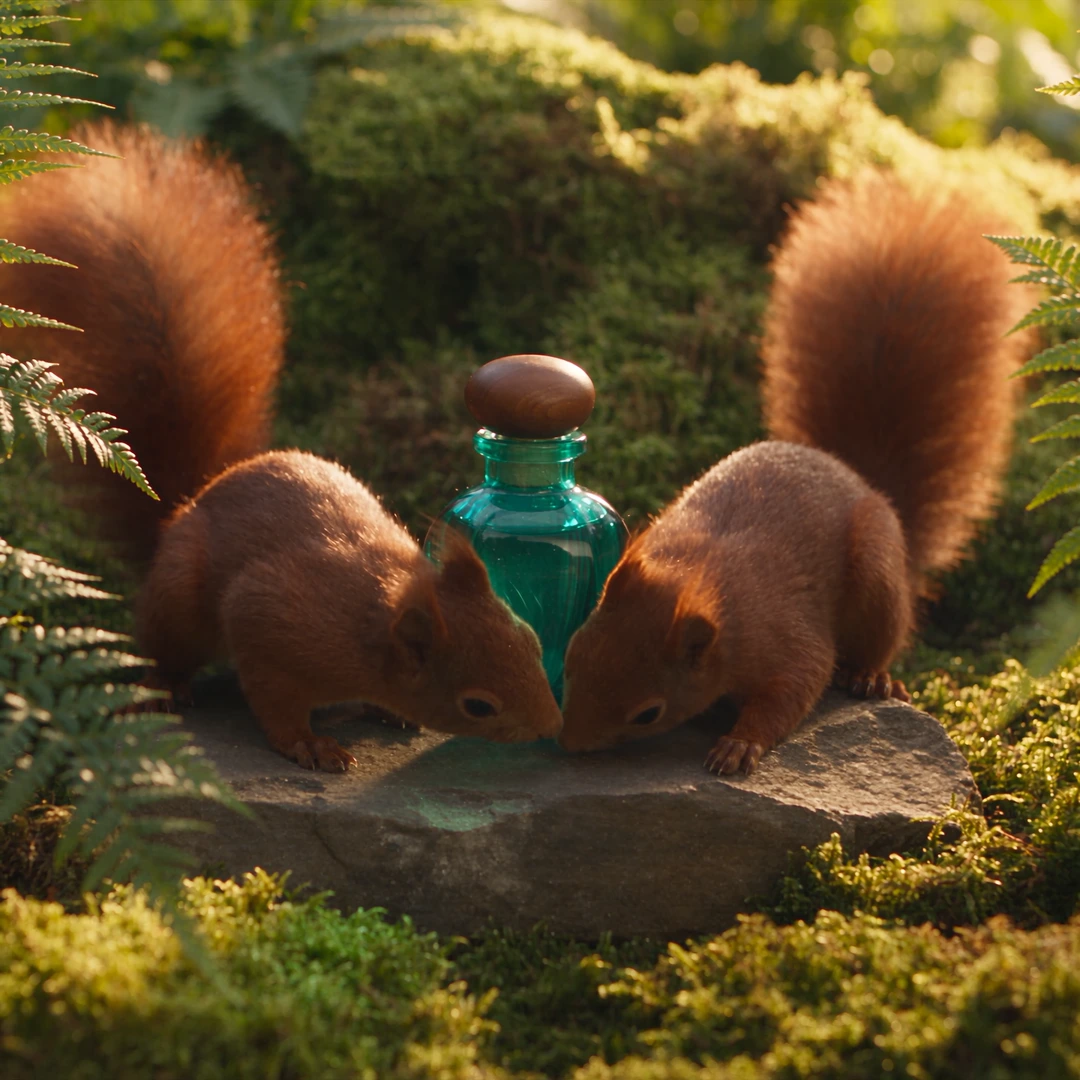 Curious Squirrels Ad